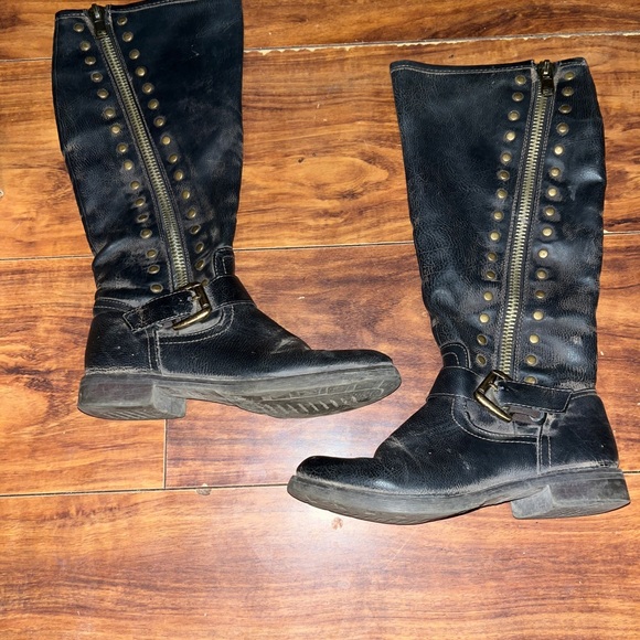 unr8ed Shoes Rustic Brown Tall Boots Poshmark